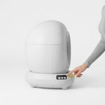 Large 78-liter enclosed litter box for cats and multi-cat homes