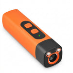 Close-up of the control buttons on the PAWZINA dog bark deterrent