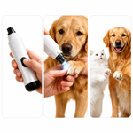 Front view of the PAWZINA quiet dog nail grinder