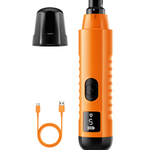 PAWZINA pet nail grinder displaying five adjustable speed settings
