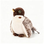 Interactive PAWZINA bird cat toy shown moving across the floor