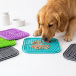 Bottom view of the suction cups on the PAWZINA silicone dog lick mat