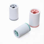 Soft TPR bristles shown inside the dog foot cleaner