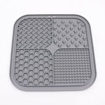 PAWZINA silicone dog lick mat with textured feeding surface