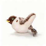 Close-up of the sound-making design on the PAWZINA cat toy