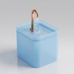 PAWZINA USB cat water fountain displayed with its power cable